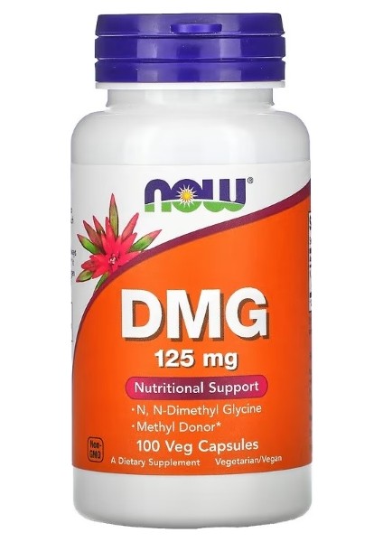 Now Foods, Dmg, 125 Mg, 100 Kapsül