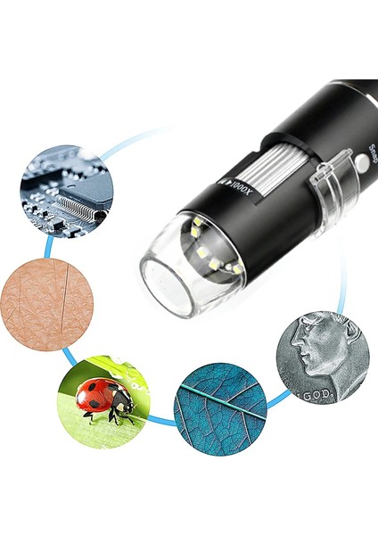 1600X Zoom 2mp Dijital Mikroskop Kamera modelleri