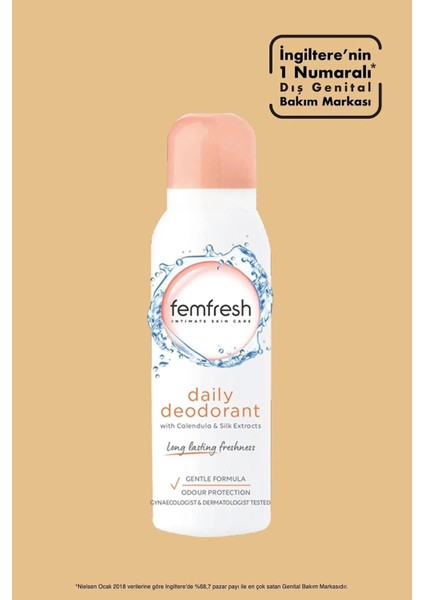 Dış Genital Bölge Deodorantı 125 ml