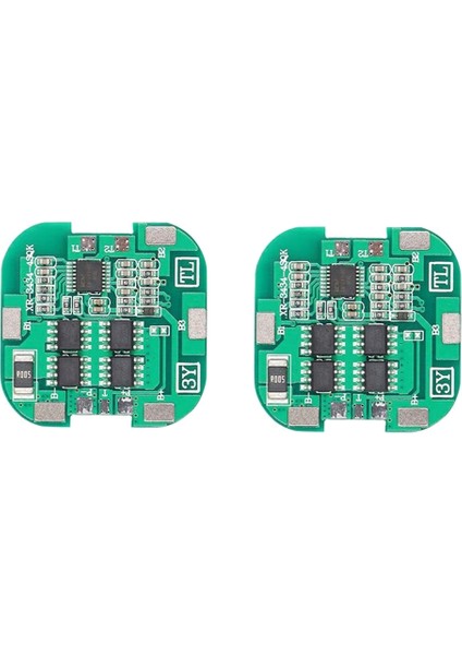 Adet 4s Bms 8A 14.8V 18650 - Lityum Pil Şarj Panosu Süpürme Makinesi Solar Lityum Pil Koruma Levhası (Yurt Dışından)