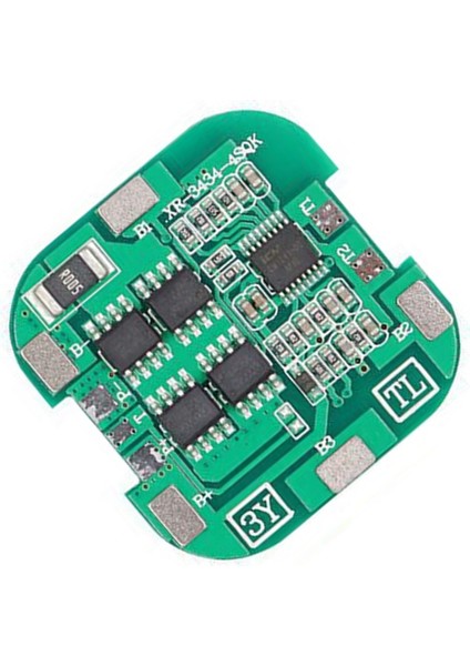 Adet 4s Bms 8A 14.8V 18650 - Lityum Pil Şarj Panosu Süpürme Makinesi Solar Lityum Pil Koruma Levhası (Yurt Dışından)
