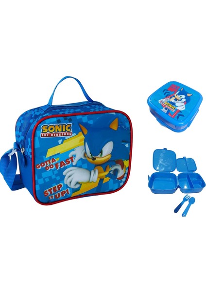 Sonic Beslenme Çantası ve Kabı