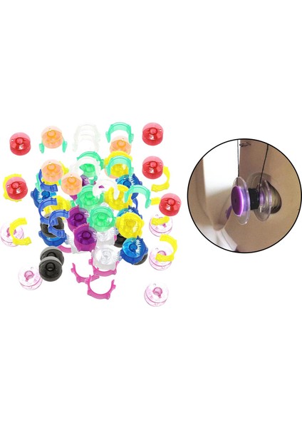 50PCS Dikiş Bobbin Küçük Klips Iplik Makara Organizatör Tutucu Alet Aksesuar Renkli (Yurt Dışından) fiyatları