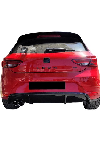 Seat Leon Mk3 Style Düz Difüzör (Plastik)