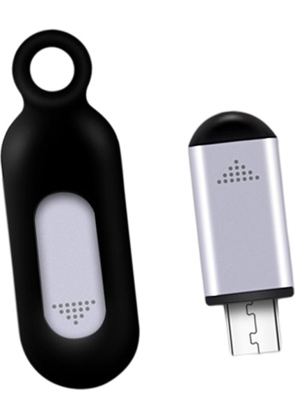 Uzaktan Kumanda Cep Telefonu Kontrolü Kızılötesi Adaptörü Ev Ofis Hava Mikro-Usb Gümüş (Yurt Dışından)