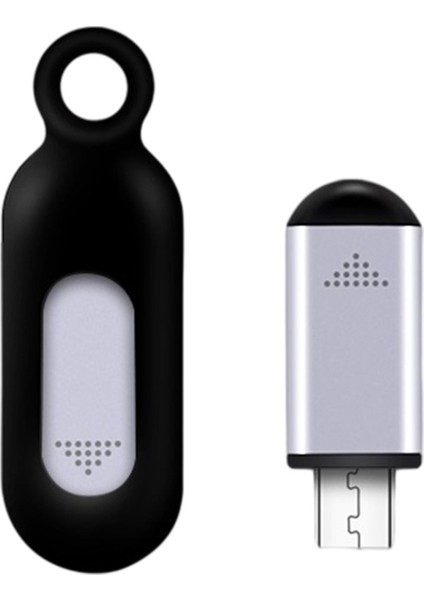 Uzaktan Kumanda Cep Telefonu Kontrolü Kızılötesi Adaptörü Ev Ofis Hava Mikro-Usb Gümüş (Yurt Dışından)