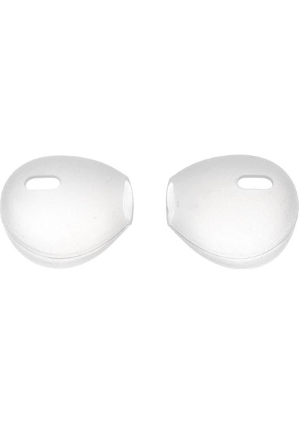 5 Çift Silikon Kulaklıklar Kulak Uçları Apple Clear 5 Çift Için Yedek (Yurt Dışından)