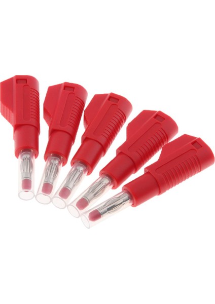 3x 5 Pcs 4mm Muz Tapa Test Uçu Cihaz Ölçer Fiş Kırmızı (Yurt Dışından) modelleri
