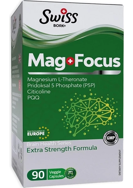 Bork Magnesium L-Threonate Focus 90 Kapsül