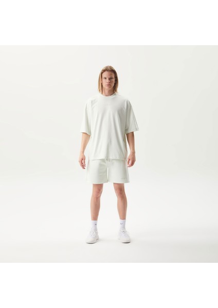 Bisiklet Yaka Unisex Mint Logolu Nakışlı Tişört