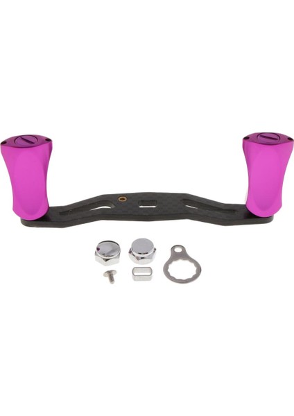 Cnc Karbon Fiber Balıkçılık Tutamağı Yedek Baitcasting Aksesuarı (Yurt Dışından)