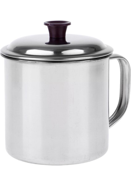 Paslanmaz Çelik Orijinal Yeniden Kullanılabilir Kahve Kahve Kahve Yalıtımlı Seyahat Kupa Aracı 11CM Kapak (Yurt Dışından) indirimleri