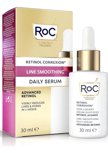 Retinol Correxion Line Smoothing Günlük Yüz Serumu 30ML