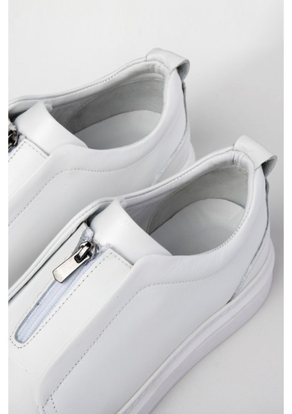 Ventu Erkek Hakiki Deri Sneaker, Fermuarlı Sneaker, Hakiki Deri Sneaker, Erkek Sneaker fırsatları