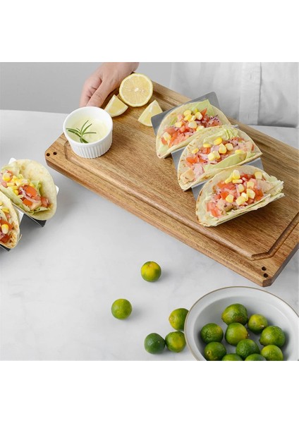 Taco Standı Meksika Mutfağı Taco Holder %100 Yerli Üretim 6'lı Set