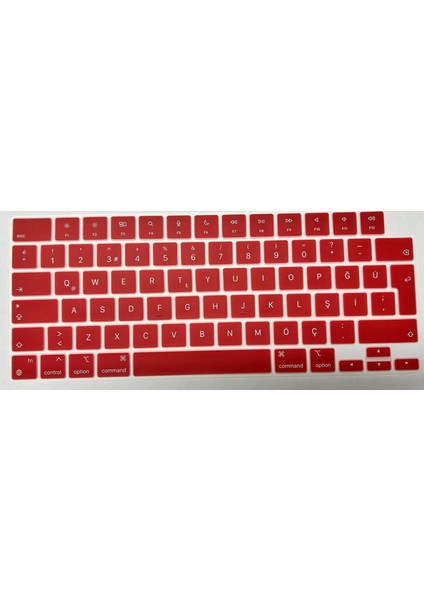 Macbook Air 15 Inç A2941 M2 Işlemcili Türkçe Q Silikon Klavye Koruyucu modelleri