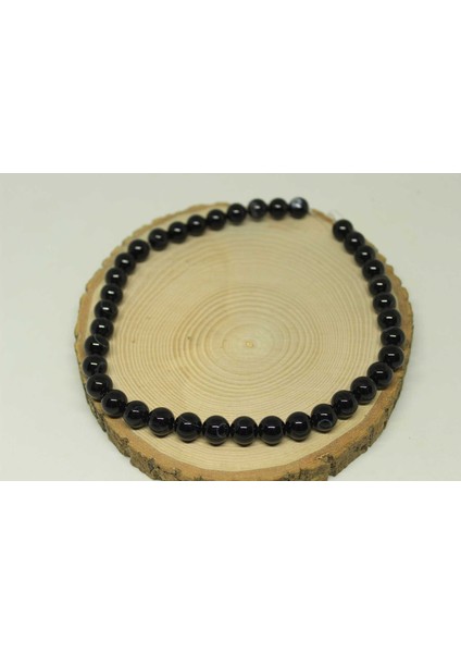 Akik Taşı Yarım Dizi 10MM (23575) (18CM Uzunluğundadır)