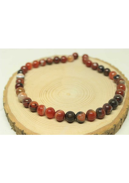 Akik Taşı Yarım Dizi 10MM (23590) (18CM Uzunluğundadır) modelleri