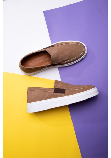 Menta Erkek Hakiki Deri Nubuk Sneaker, Loafer Sneaker, Hakiki Deri Sneaker, Erkek Snaker indirimleri