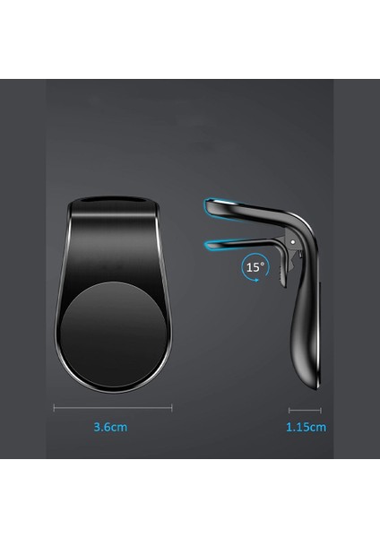 Universal Tüm Araç ve Arabalara Uyumlu Oto Mıknatıslı Araç Içi Telefon Tutucu Havalandırma Çıkışı Araba Tutacağı