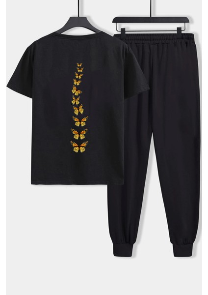 Unisex Kral Kelebek 2'li Eşofman Takımı