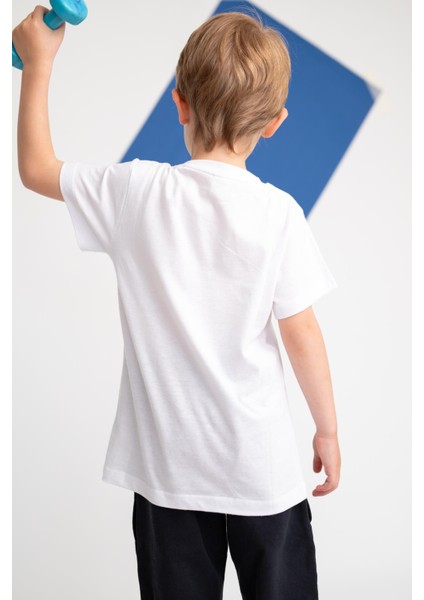 Erkek Çocuk Resist Baskılı Cepli T-Shirt modelleri