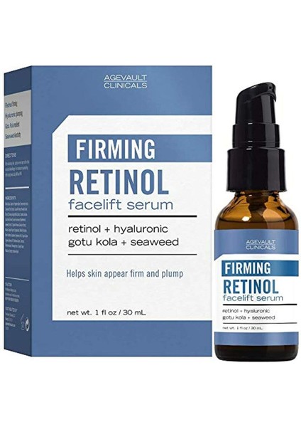 Agevault Clinicals Firming Retinol Yüz Serumu 30ML