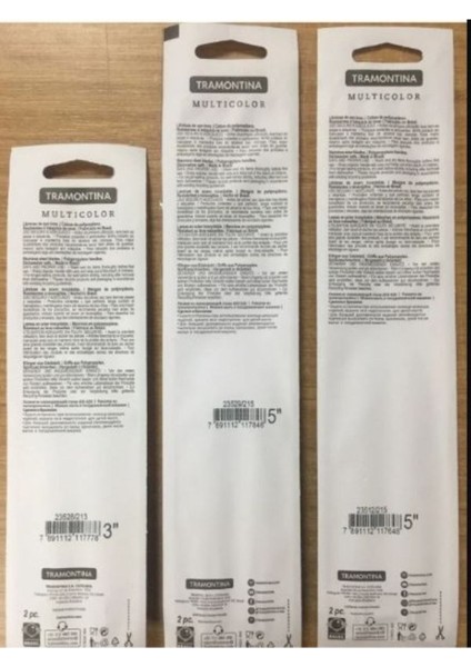 Dekorhanemden Orijinal Tramontina 6 Adet 3 Boy Tırtıklı Et, Meyve&sebze ve Çok Amaçlı Bıçak Seti fırsatları