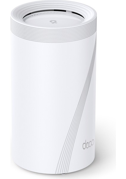 TP-Link Deco BE85(1-pack), BE19000 Mbps, 1x 10Gbps LAN/WAN Portu, 320 MHz Kanallar, 6 GHz Bandında Çalışır, 200 Cihaza Kadar Bağlanılabilirlik, VPN, WPA3, Üç Bantlı Wi-Fi 7 Mesh Sistemi