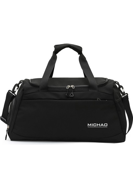 Büyük Kapasiteli Yoga Fitness Çantası Seyahat Çantası Kuru ve Islak Ayırma Su Geçirmez Yüzme Çantası (Yurt Dışından)