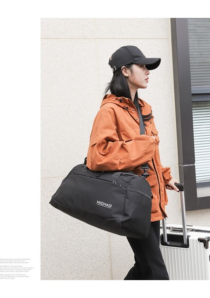 Büyük Kapasiteli Yoga Fitness Çantası Seyahat Çantası Kuru ve Islak Ayırma Su Geçirmez Yüzme Çantası (Yurt Dışından) modelleri