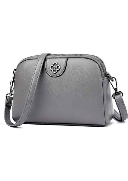 Bayanlar Moda Yumuşak Deri Telefon Çantası Omuz Messenger Çanta (Yurt Dışından)