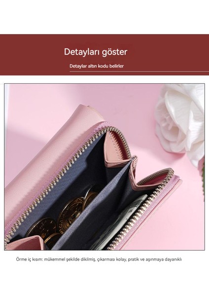 Bayanlar Cüzdan Kız Kısa Moda Basit Bozuk Para Cüzdanı (Yurt Dışından)