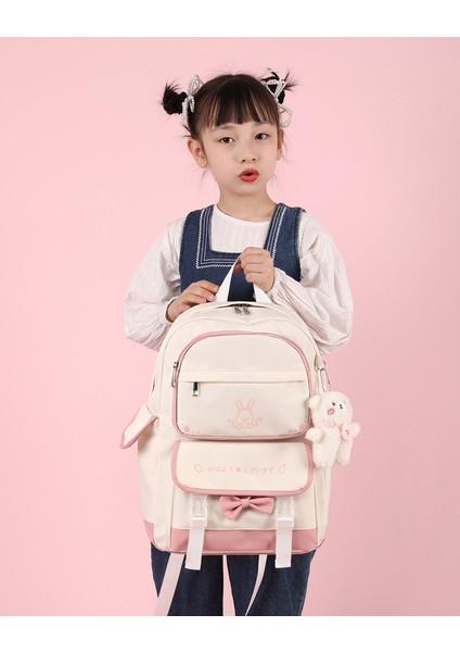Ilkokul ve Ortaokul Öğrencilerinin Sırt Çantası Kız Büyük Kapasiteli Sırt Çantası (Yurt Dışından) fırsatları