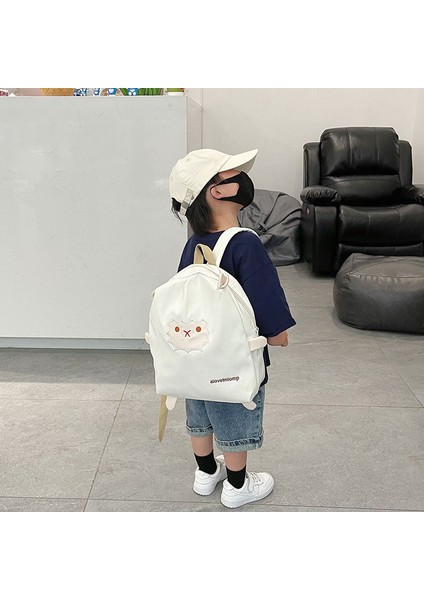 Sevimli Kuzu Kanvas Sırt Çantası Anaokulu Okul Çantası (Yurt Dışından) fiyatları
