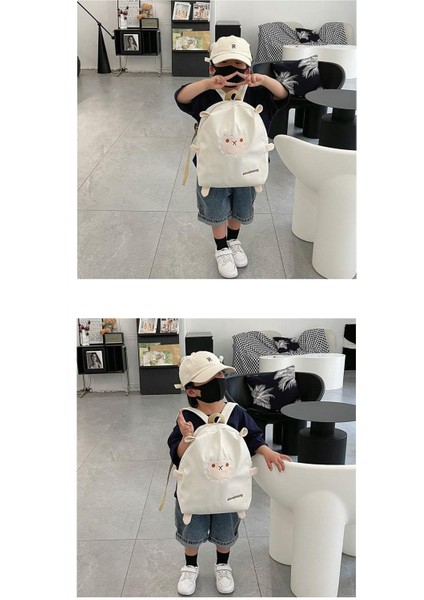 Sevimli Kuzu Kanvas Sırt Çantası Anaokulu Okul Çantası (Yurt Dışından) fırsatları