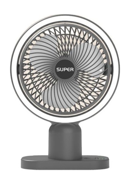 Masaüstü Küçük Fan Mini Taşınabilir Şarj Edilebilir USB Ev Masaüstü Fanı (Yurt Dışından)