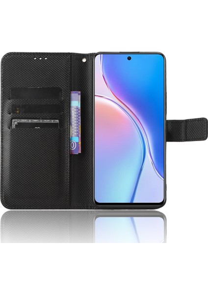 Huawei Maimang 20 / Nova 11I / 60 Pro Pu Deri Cüzdan Kılıfının Tadını Çıkar (Yurt Dışından)