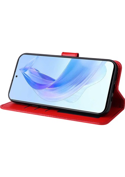 Honor X50I Çizgiye Karşı Çizgi Anti-Cüzdan Kılıf Ayçiçeği Baskılı Telefon Flip Stand Pu Deri Kapak (Yurt Dışından) fırsatları