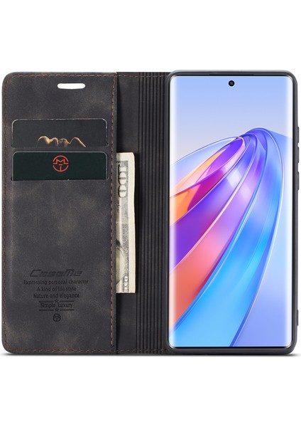 Honor X40 5g / X9A 5g / Magic5 Lite 5g Telefon Kılıfı Pu Deri Cüzdan Stand Kapağı (Yurt Dışından)