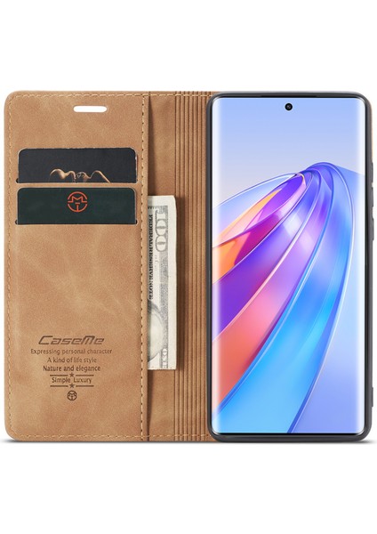 Honor X40 5g / X9A 5g / Magic5 Lite 5g Telefon Kılıfı Pu Deri Cüzdan Stand Kapağı (Yurt Dışından)