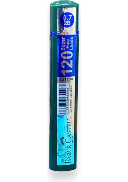 Faber Castell 0.7 2b 60 mm Min 120 Li Koyu Yeşil