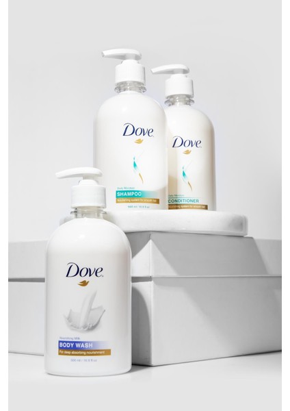 Shampoo 500 ml + Conditioner 500 ml + Body Wash 500 ml