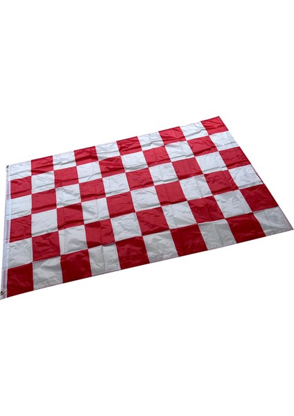 Kırmızı ve Beyaz Çek Bayrağı Yarış Arabası Için Gromets Damalı Yarış Bayrakları (Yurt Dışından) modelleri