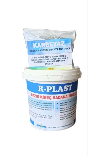 R-Plast Hazır Kireç Badana Tutkalı 1 kg