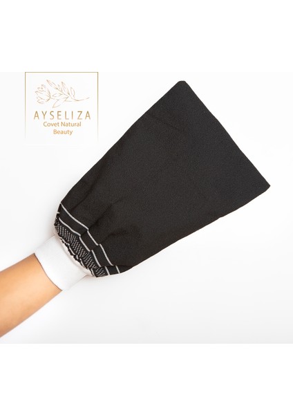 Elastik Bantlı Viskon Eksfoliye Edici Kese Eldiven Hamam Spa ve Banyo Kullanımı Için Ideal modelleri