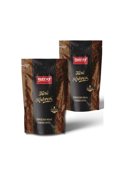 Türk Kahvesi 250 gr x 2 Kilitli Poşet