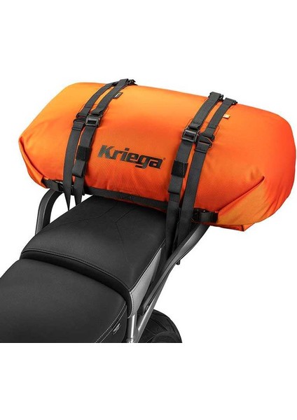 Krıega KRP40 Rollpack Motosiklet Çantası Turuncu