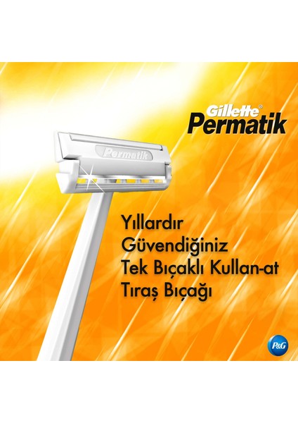 Gillette Permatik Kullan At Tıraş Bıçağı 10'lu fırsatları