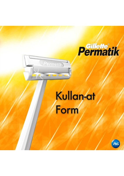 Gillette Permatik Kullan At Tıraş Bıçağı 10'lu indirimleri